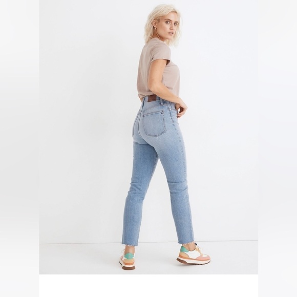 Madewell | The Perfect Vinatge Jean In Coffey Wash: Worn In Edition Size 30 - Picture 14 of 16